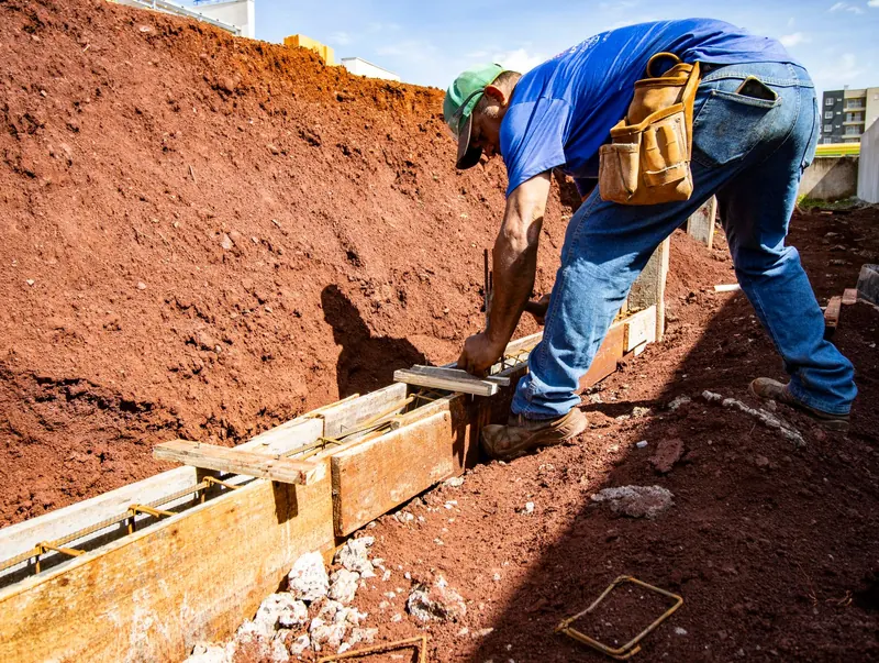 Foundation and pier work for blocking and pier repair
